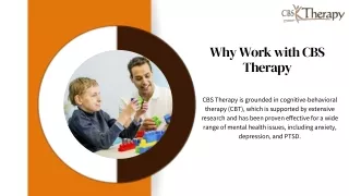 The CBS Therapy Difference