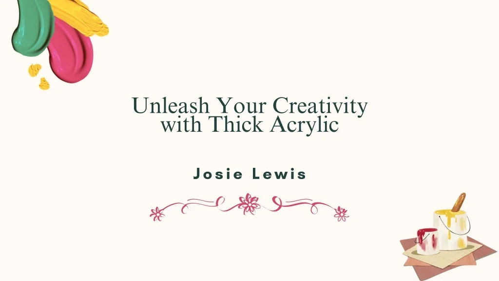 PPT - Unleash Your Creativity with Thick Acrylic PowerPoint ...