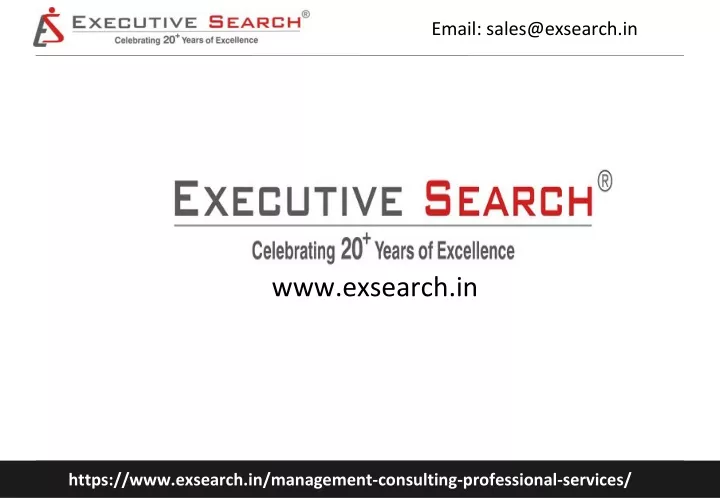 email sales@exsearch in