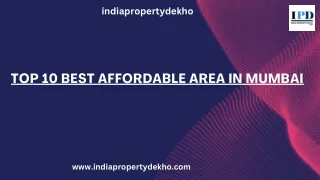 cheap places to live in mumbai