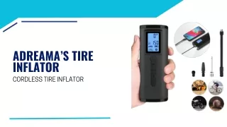 adreama s tire inflator cordless tire inflator