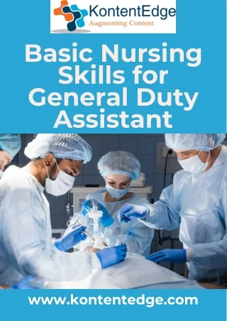 basic nursing skills for general duty assistant