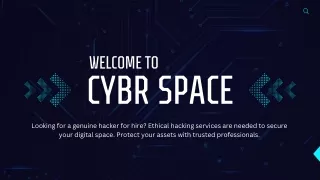 welcome to