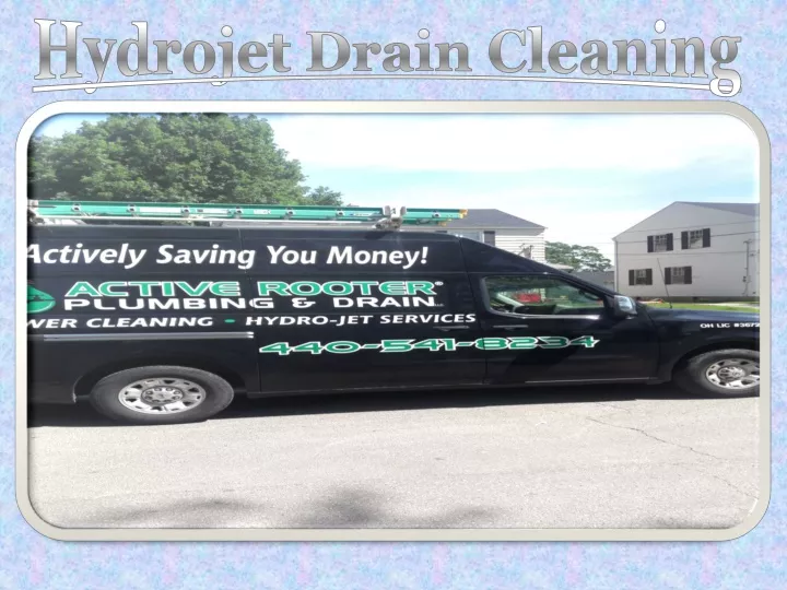 hydrojet drain cleaning