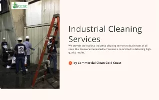 Spotless Solutions: Premier Industrial Cleaning Service