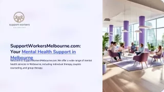 Comprehensive Mental Health Services Melbourne - supportworkersmelbourne.com