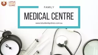 Family Medical Centre Ballarat