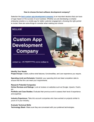 Custom App Development Company | Wellaar