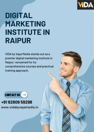 Best Digital Marketing Institute in Raipur