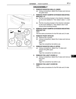 2005 SCION XB Service Repair Manual