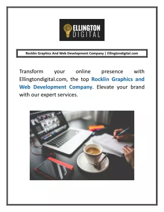 rocklin graphics and web development company