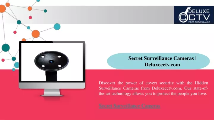 secret surveillance cameras deluxecctv com