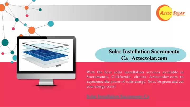 solar installation sacramento ca aztecsolar com