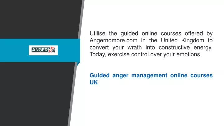 utilise the guided online courses offered