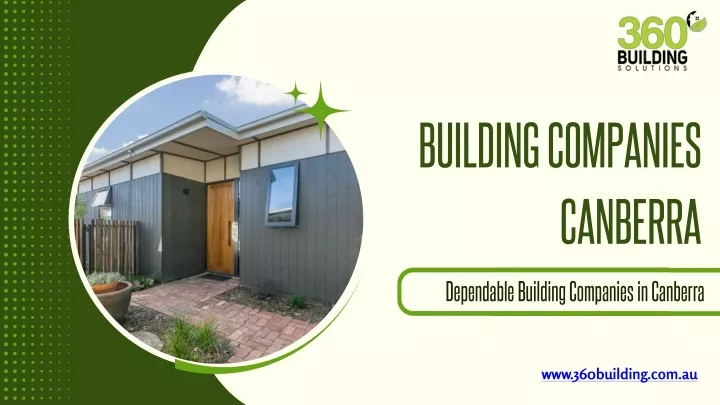 building companies canberra