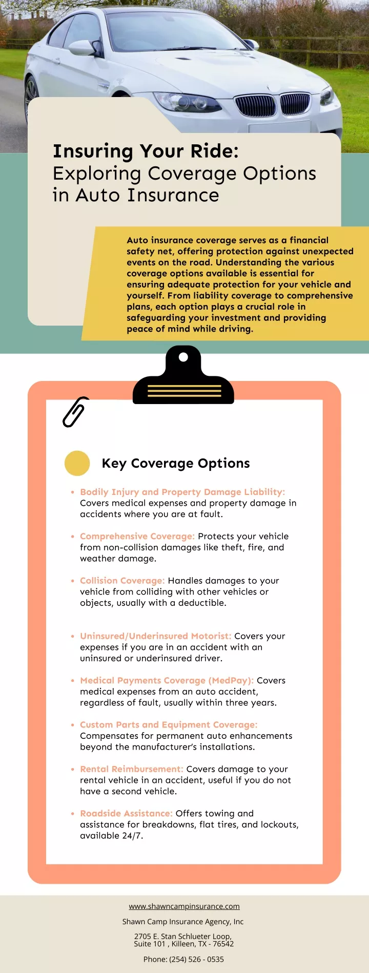 insuring your ride exploring coverage options