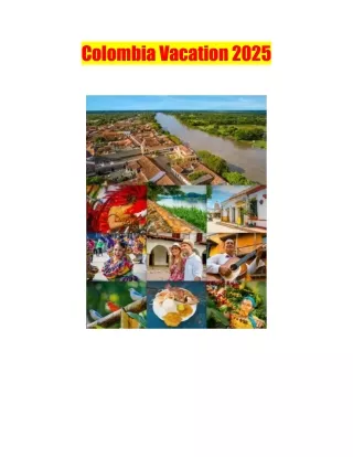 Colombia Vacation 2025