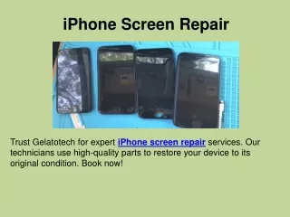 iPhone Screen Repair