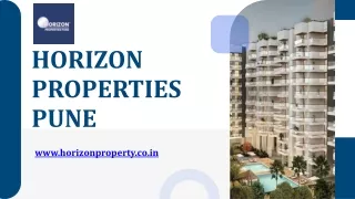 horizon properties pune