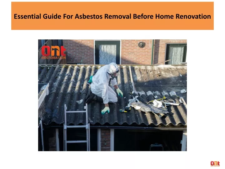 essential guide for asbestos removal before home renovation