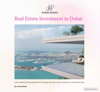 Top Real Estate Developers in Dubai