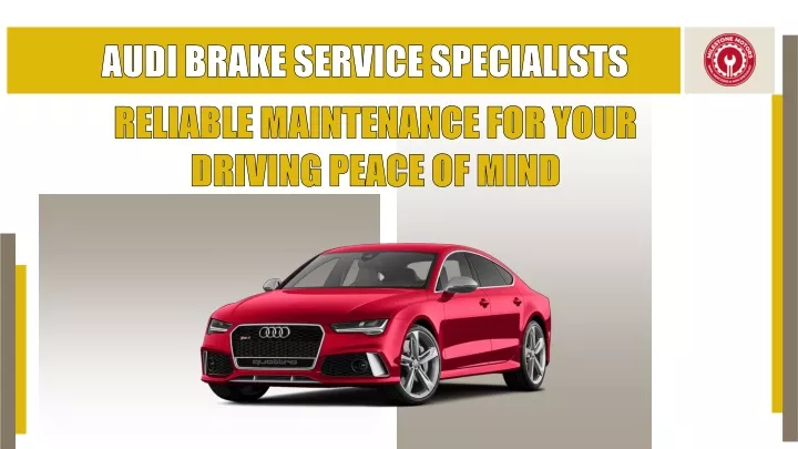 audi brake service specialists