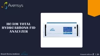 HC-51M Total Hydrcarbons FID Analyzer