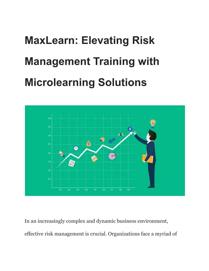 maxlearn elevating risk