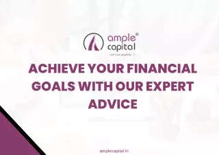 Achieve Your Financial Goals with Our Expert Advice