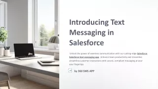 introducing text messaging in salesforce
