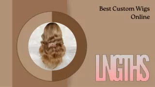 Best Custom Wigs Online