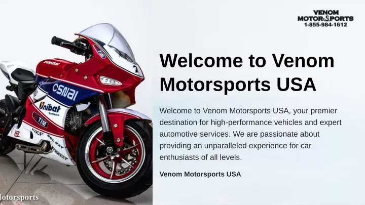 welcome to venom motorsports usa