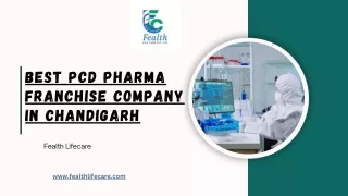 The Role of PCD Pharma Franchises in Chandigarh’s Pharmaceutical Industry (1)