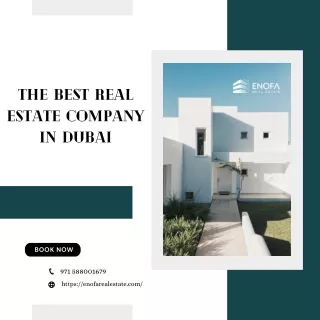 The best real estate company in Dubai