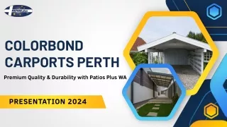 Colorbond Carports Perth