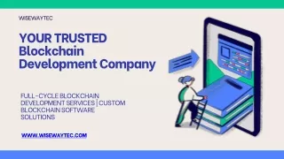 Your Trusted Blockchain Development Company In Mohali