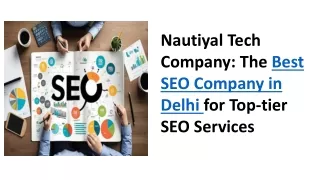 Best SEO Company in Delhi - Nautiyal Tech