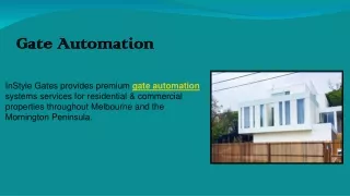 Gate Automation