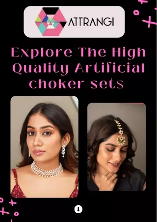 Popular Designs and Trends in Choker Sets