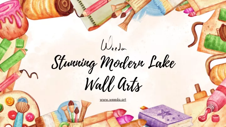 stunning modern lake wall arts www weeda art