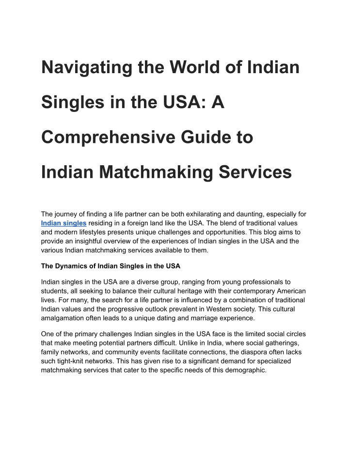 navigating the world of indian