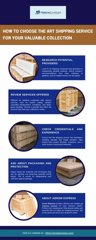 how to choose the art shipping service for your