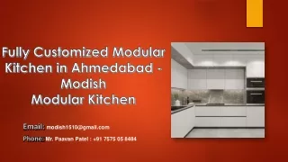 Fully Customized Modular Kitchen in Ahmedabad - Modish Modular Kitchen