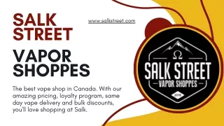 salk street vapor shoppes