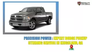 Precision Power Expert Dodge Pickup Steering Service in Kingsland, GA