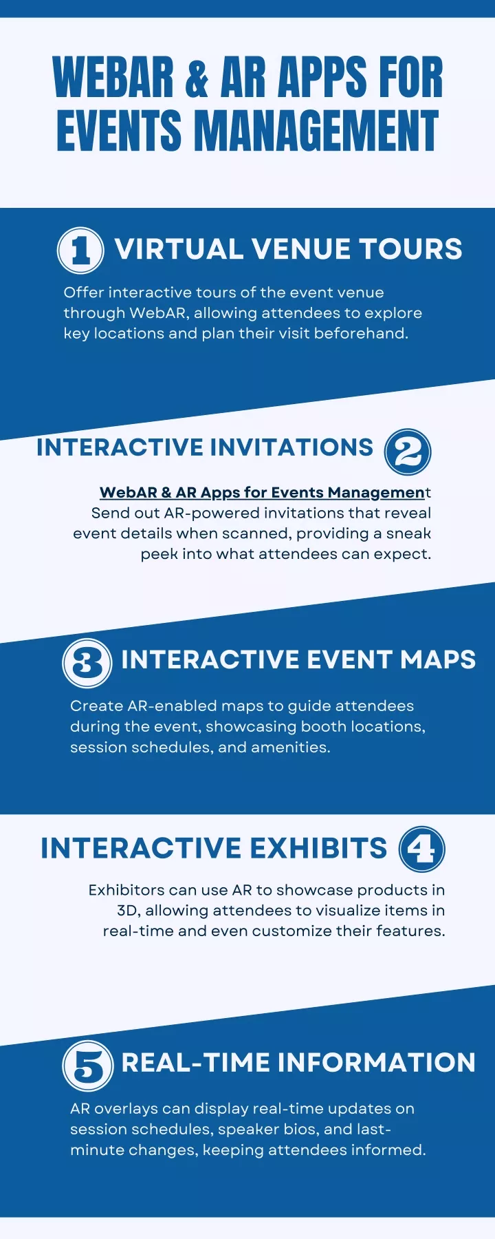 webar ar apps for events management