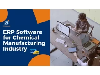 ERP Software for Chemical Manufacturing Industry | ERP for Chemical Company