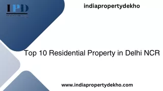 residential property in delhi ncr