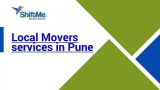 Shiftme local Movers services in Pune