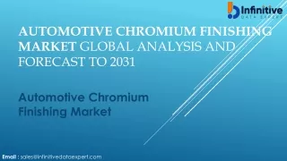 Automotive Chromium Finishing